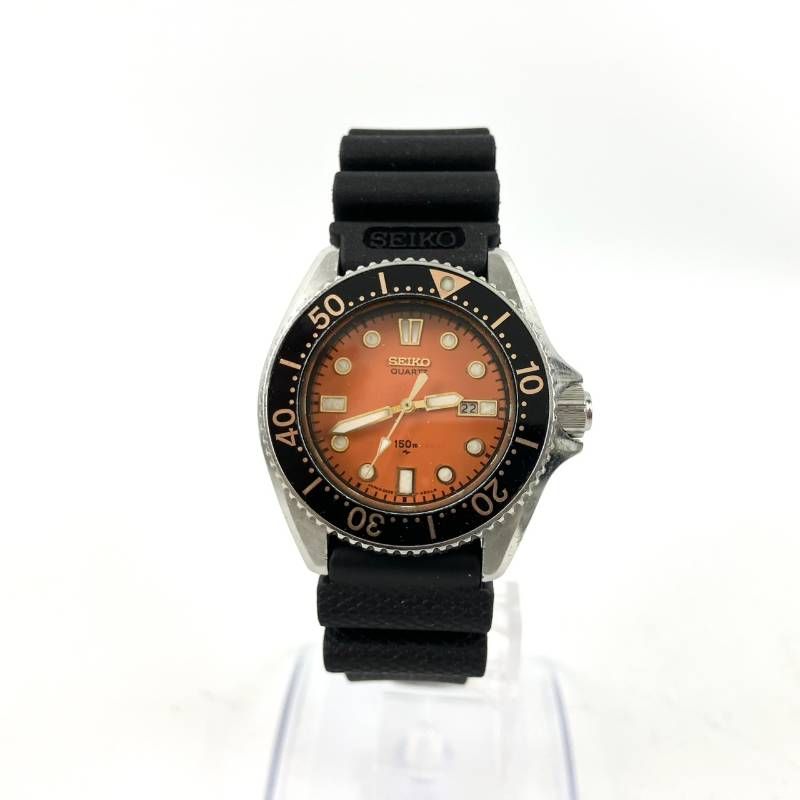 稼働品 電池交換済み ベルト新品純正交換済み SEIKO セイコー 腕時計