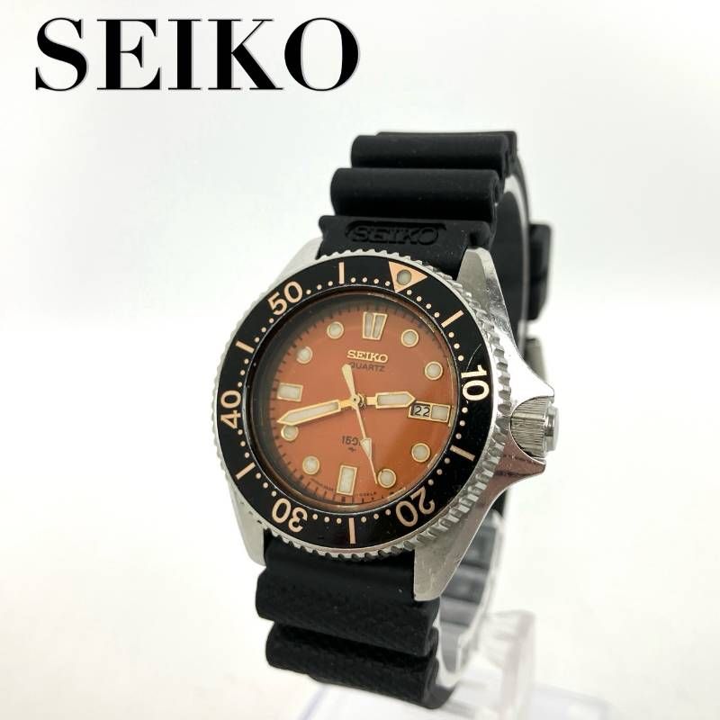 稼働品 電池交換済み ベルト新品純正交換済み SEIKO セイコー 腕時計
