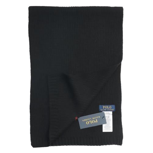 POLO RALPH LAUREN ポロ ラルフローレン PC 1269 MUFFLER メンズ レディースマフラー ストール ニット リブ編み ベアー くま 男女兼用po aa 287039