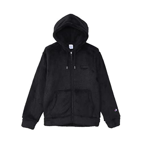 チャンピオン フルジップパーカー ボアフリース スクリプトロゴ刺繍 ジップフーデッドジャケット C 3 L 615 Z メンズpo 97277 b 52