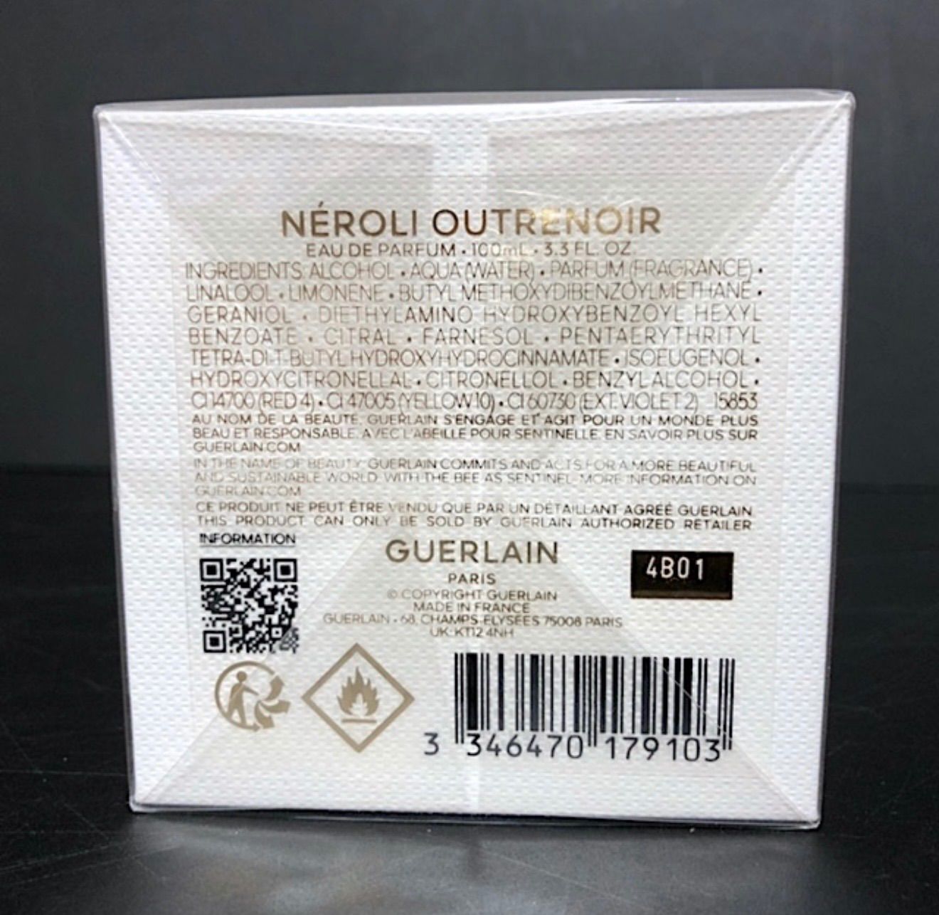 早い者勝ち 定価5万円 ゲラン ネロリ ウートルノワ 100 ml 香水 オーデパルファン ユニセックス メンズ レディース 2 A 42