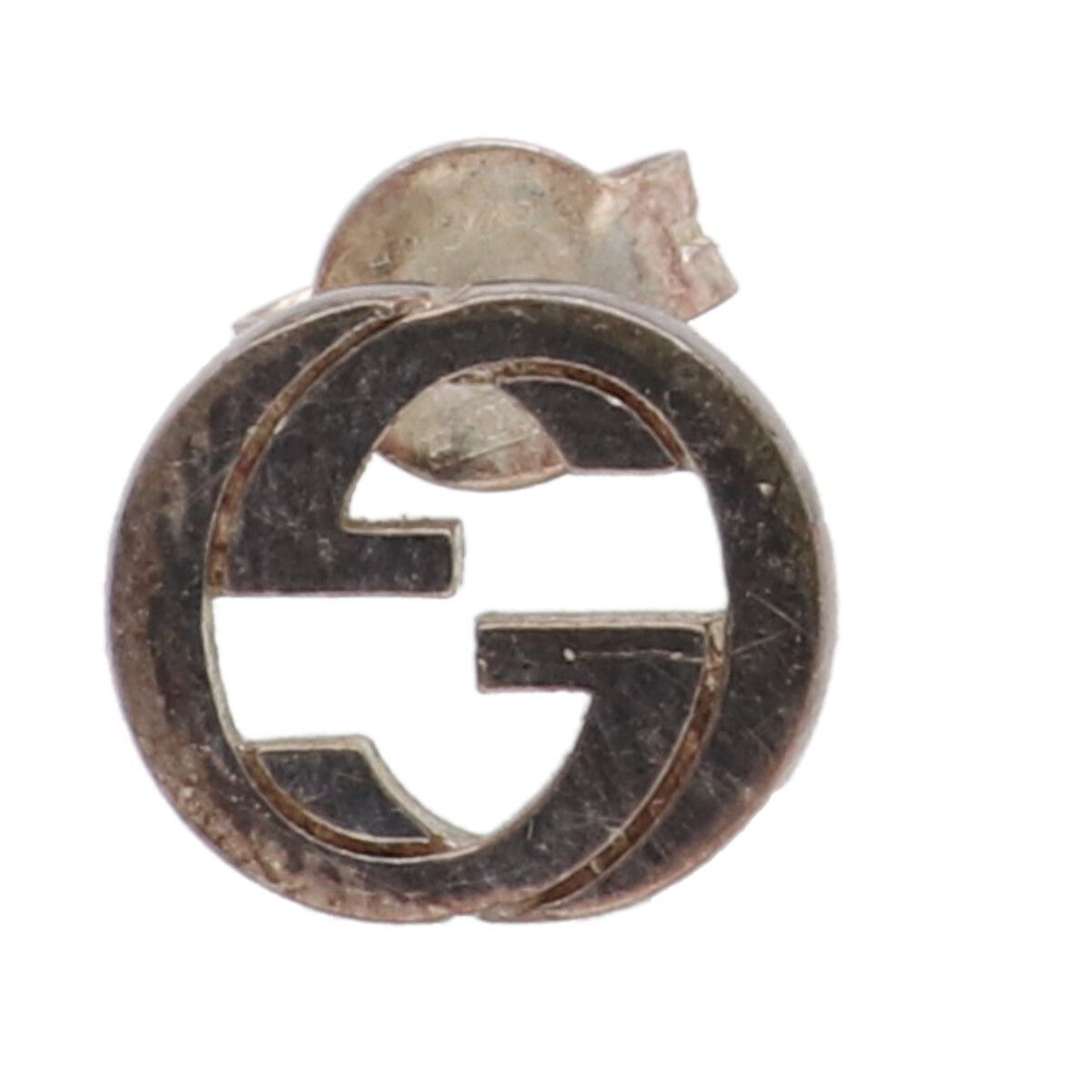 中古】 GUCCI グッチ ピアス インターロッキングG ‎356289 J8400 8106