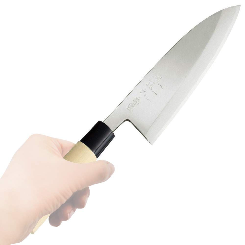 関孫六 銀寿 本鋼 和包丁 出刃 180 mm AK 5205