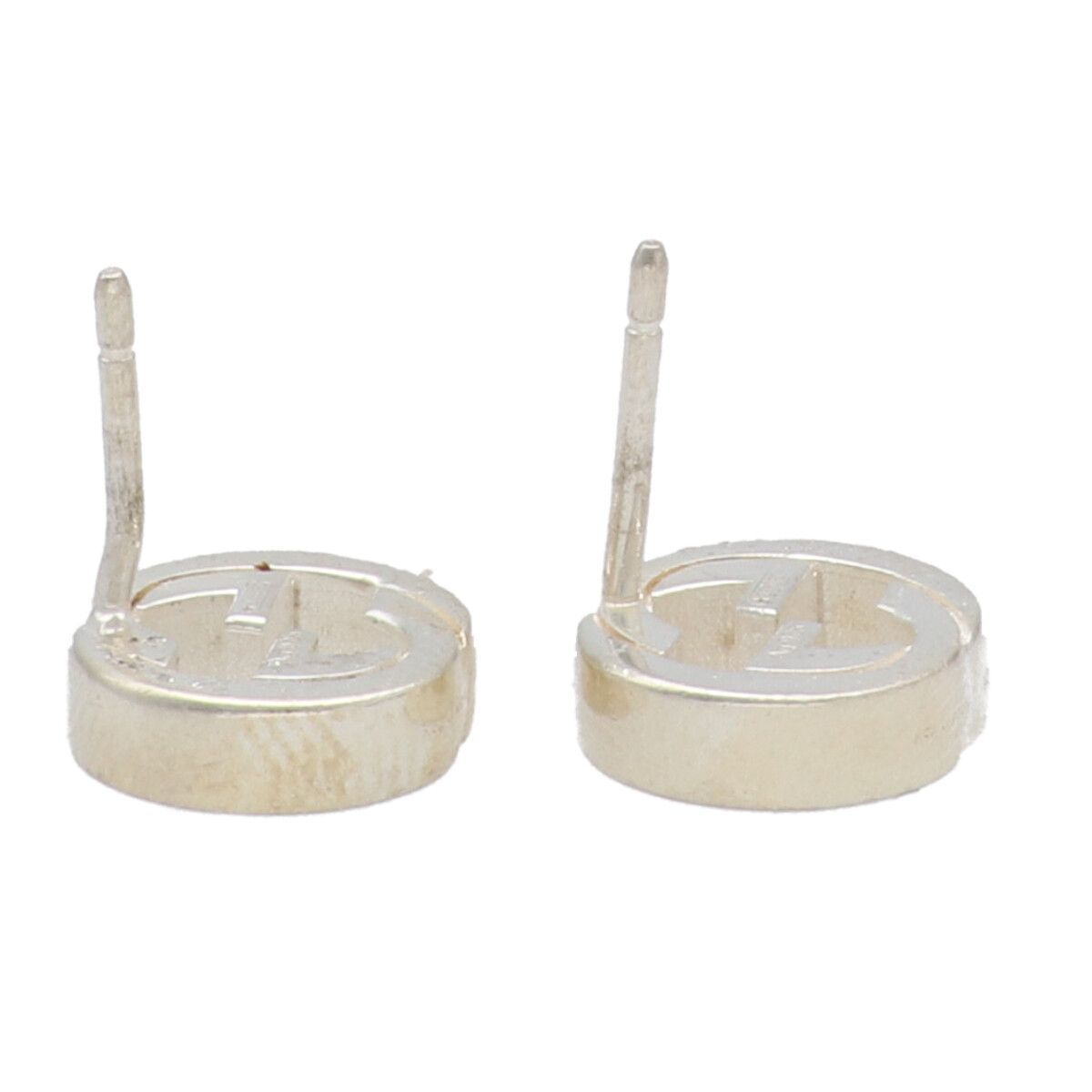 中古】 GUCCI グッチ ピアス インターロッキングG ‎356289 J8400 8106