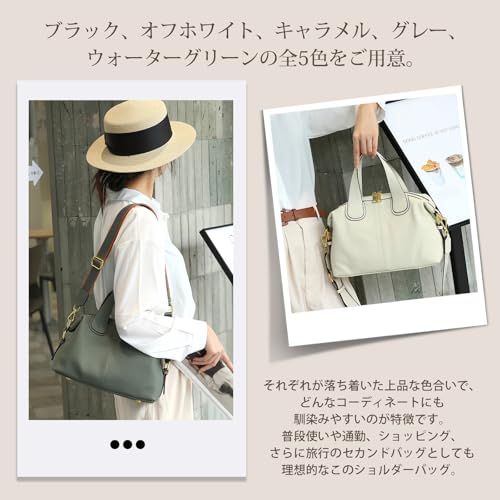 レディース [imeetu] ショルダーバッグ 高級本革 柔らかい レディース 