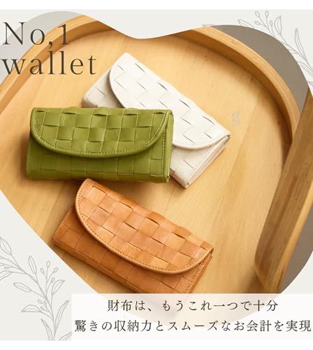 財布 レディース 長財布 大容量 薄マチ ズッケロ 本革 48768 動画 ブラウン m