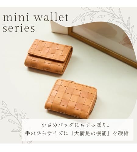 財布 レディース 2つ折り 本革 軽量 大容量 コンパクト 48984 動画あり m
