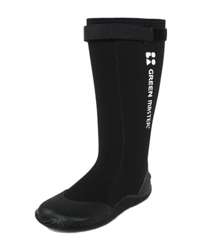 アトム グリーン マスター 折りたためるレインブーツ 長靴 メンズ レディース ユニセックス グリーンマスターミドル GRMS 1 GREEN MASTER 釣り 農業 ガーデニング m