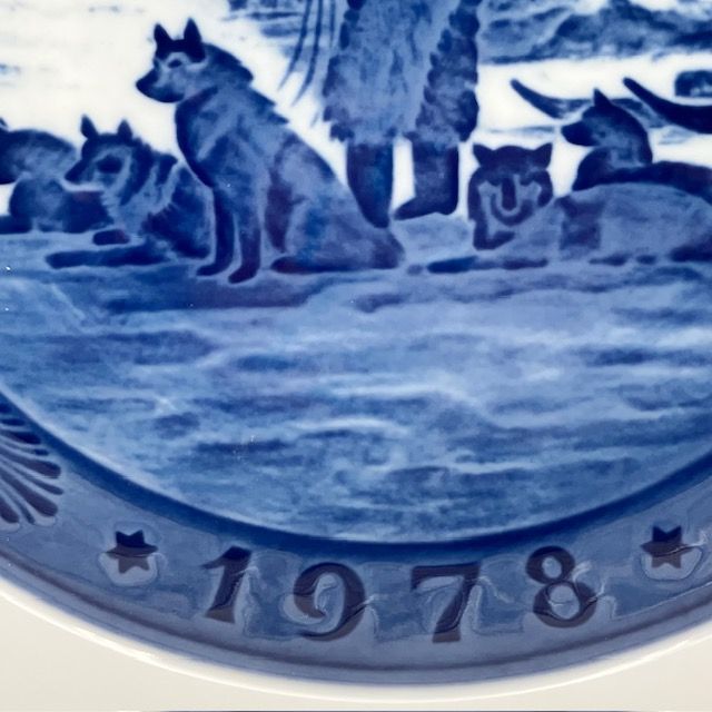 ロイヤルコペンハーゲン イヤープレート 1978年 「Greenland Scenery