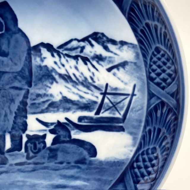 ロイヤルコペンハーゲン イヤープレート 1978年 「Greenland Scenery