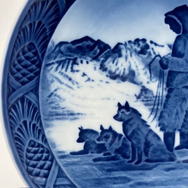 ロイヤルコペンハーゲン イヤープレート 1978年 「Greenland Scenery