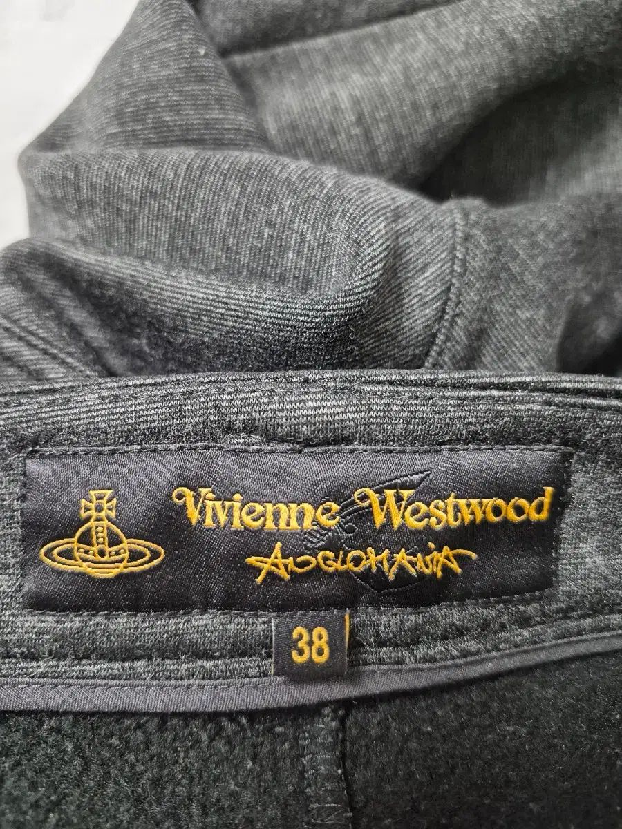 Vivienne Westwood チャコール 起毛パンツ スラックス パンツ