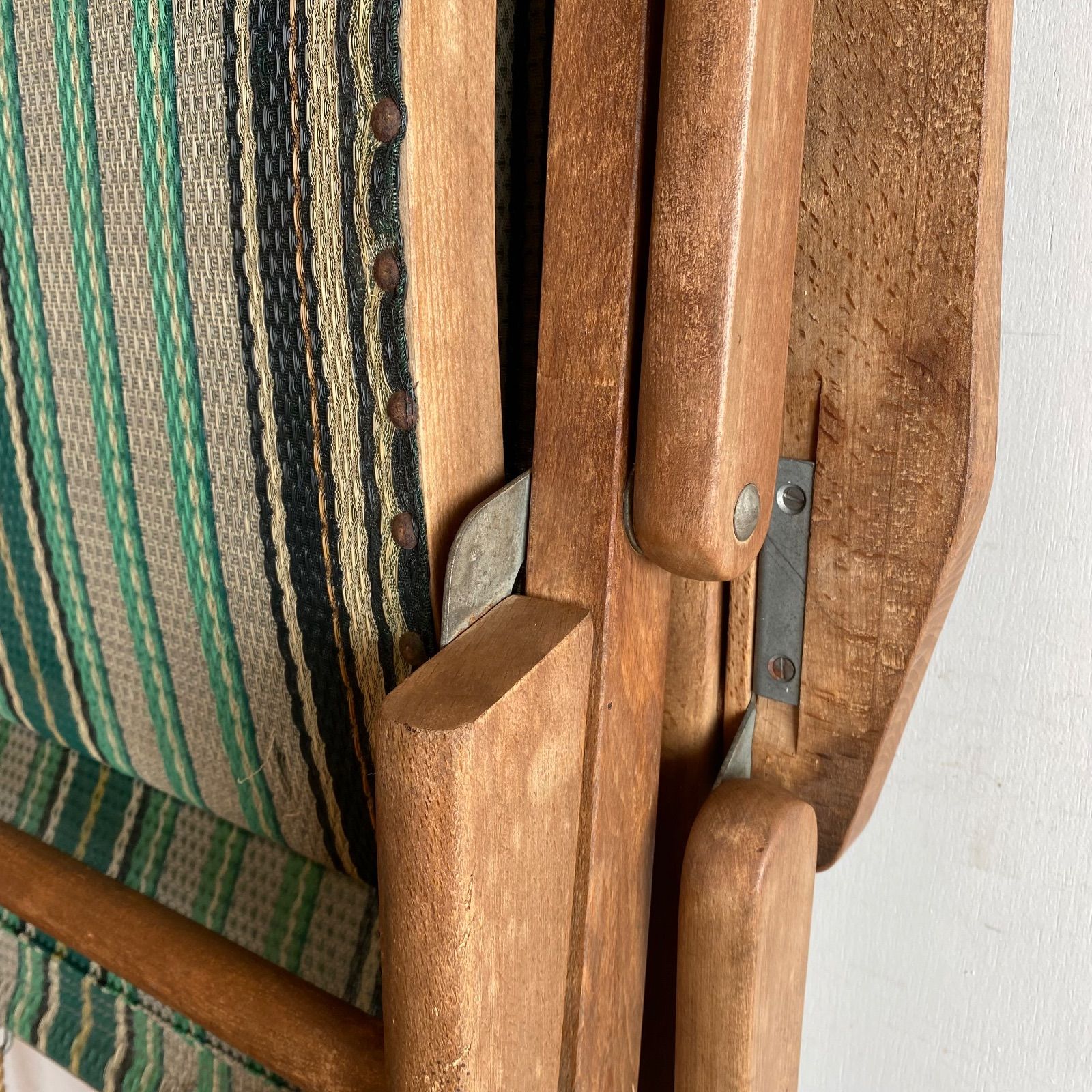 アンティーク 昭和レトロ オールド マルニ ヴィンテージ デッキチェア