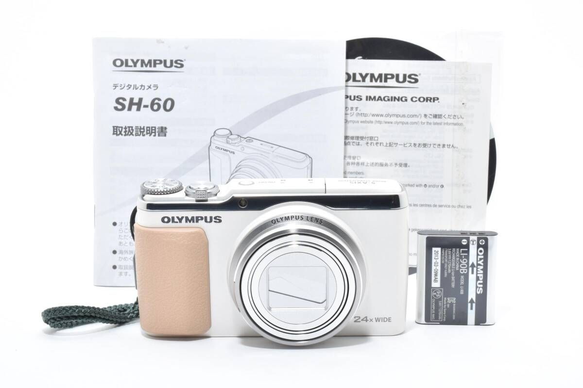 ☆極上美品☆OLYMPUS オリンパス STYLUS SH-60 コンパクトデジタル