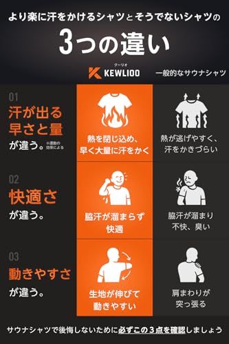 サウナシャツ メンズ