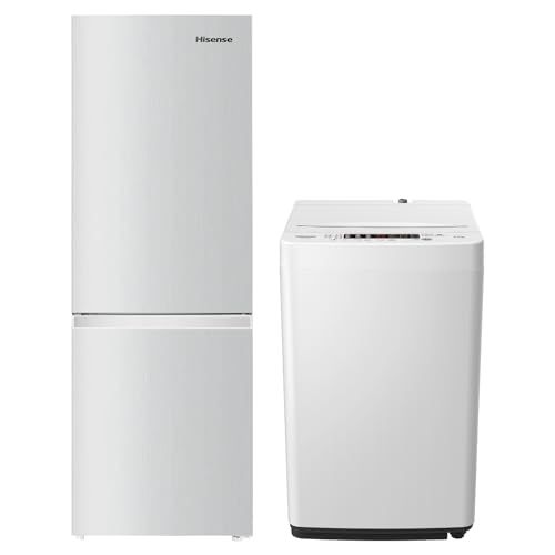 新生活家電セット ハイセンス 冷蔵庫 175 L 白 - 洗濯機 5.5 kg 一人暮らし 家電セット 2点セット 新生活応援po 53 d 1 dcc 2