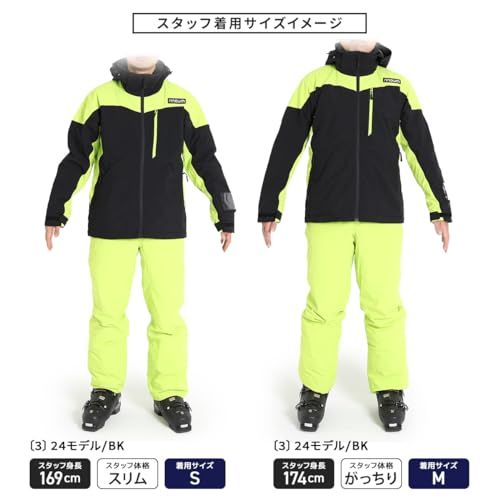 ＮＮＯＵＭ ノアム スキーウェア メンズ 上下セット 動きやすさNo 1 耐水圧10 000 ml 軽量 防寒 保温 フード付き ポケット付き ストレッチ 選べるカラバリpo 16524 fd 6