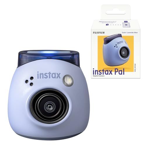 富士フイルム 手のひらサイズカメラ チェキ INSTAX Pal ラベンダーブルー 広角レンズ マルチフォーマット INS BLUEpo 42 bf 2 e 27