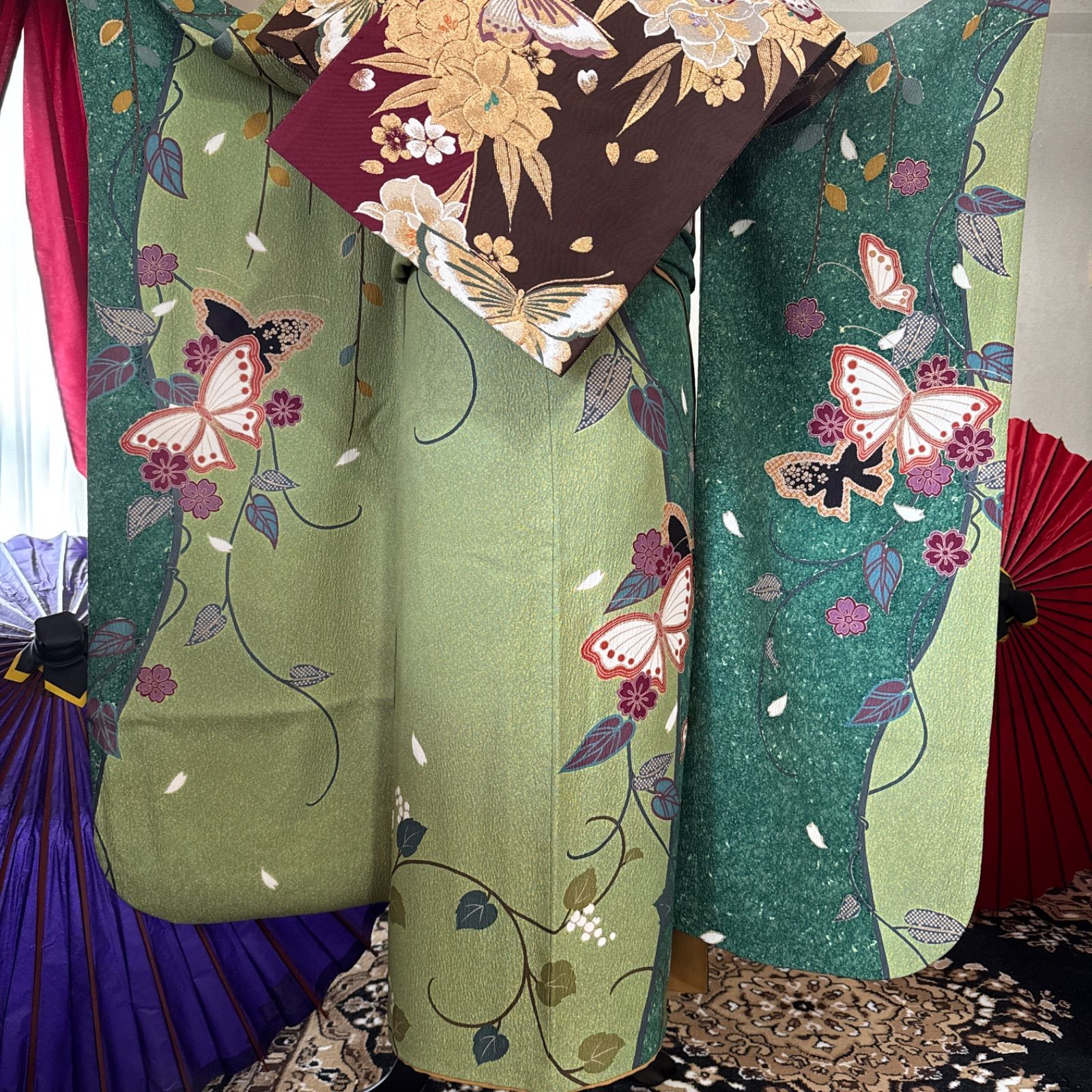 豪華振袖フルセット 4点