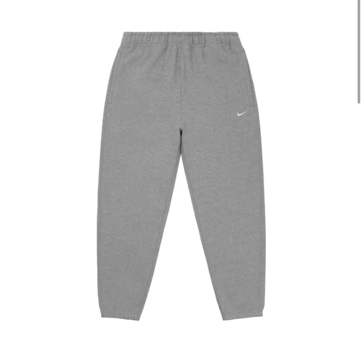 L NIKE ナイキ NRG ソロ スウッシュ フリース パンツ DARK GRAY ヘザー