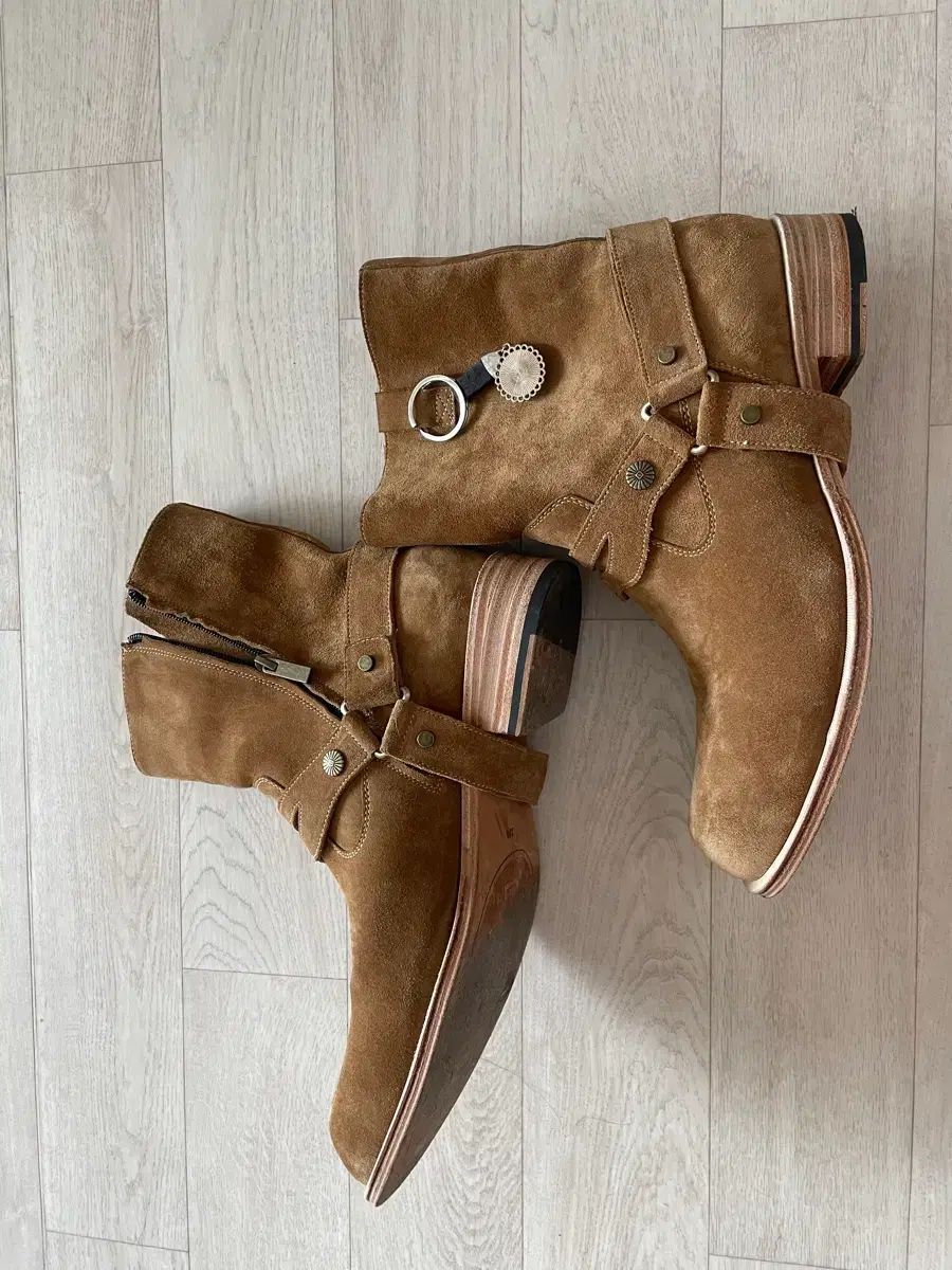 LEARVE x ミステイク プロジェクト スウェード ブーツ 280