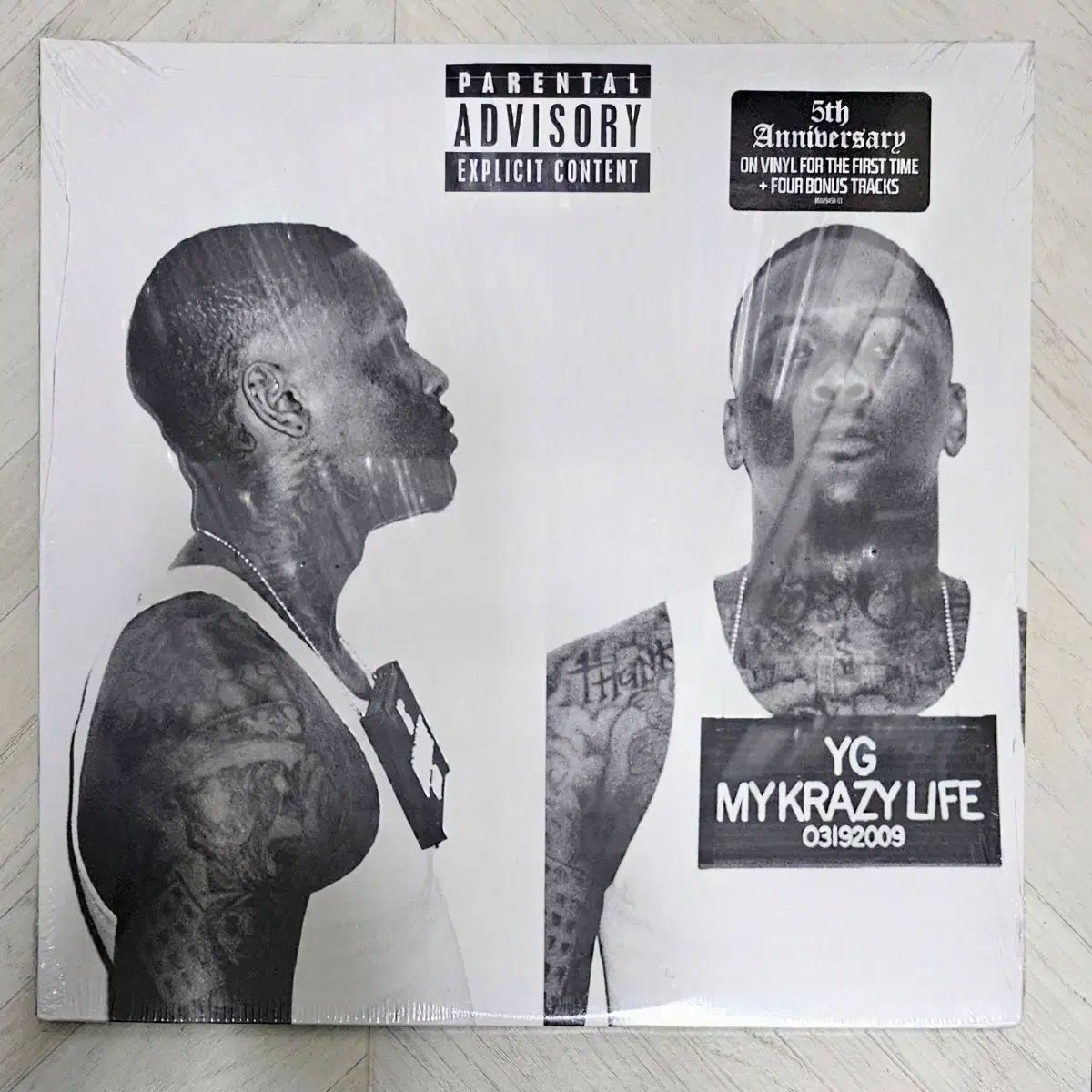 YG ー My Krazy Life 5 周年 記念 ボーナス 4 チューン LP