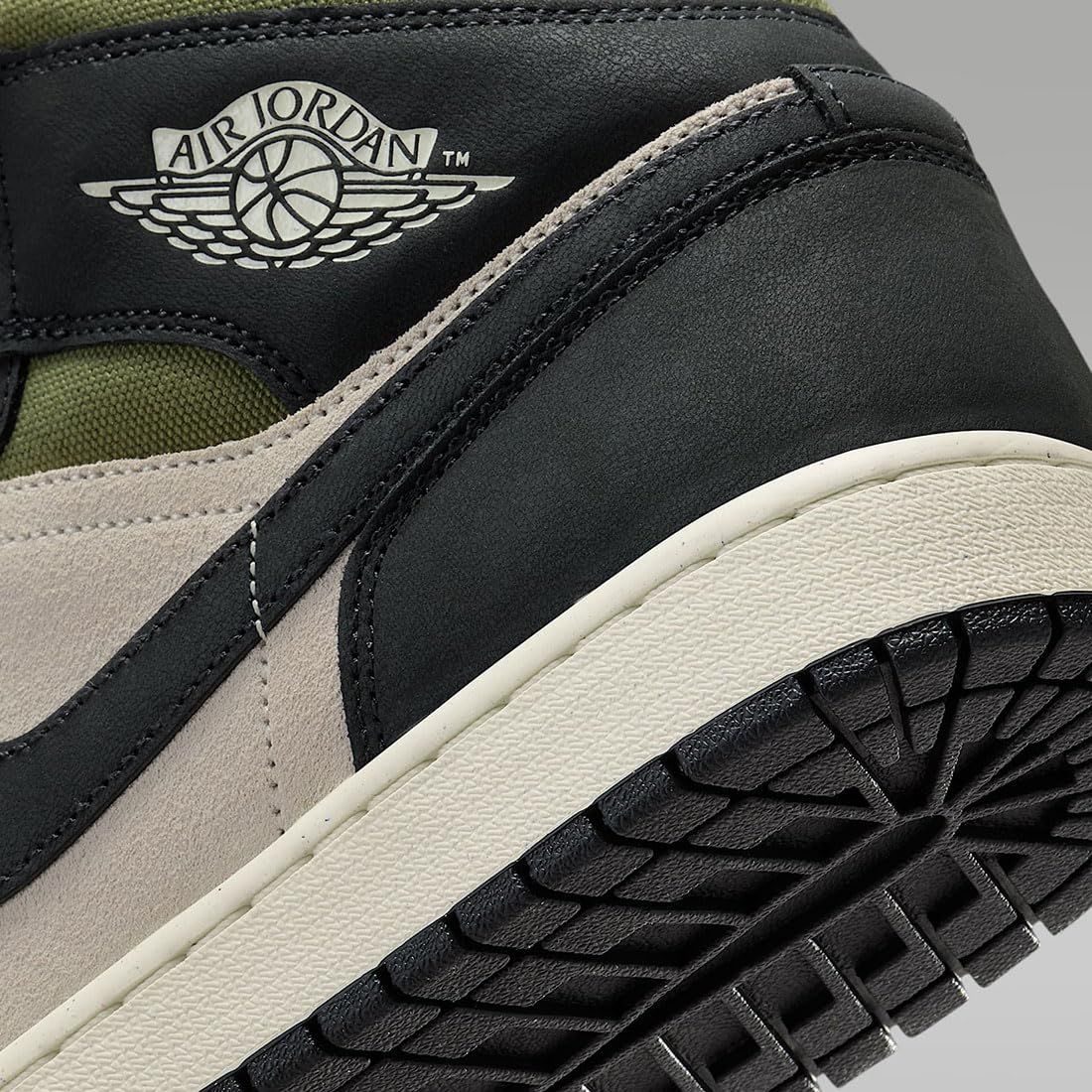  ナイキ エア ジョーダン 1 ミッド SE AIR JORDAN MID ライトオールウッドブラウン ミディアムオリーブ セイル オフノワール HV 4091 102 27 0 cm その他 靴