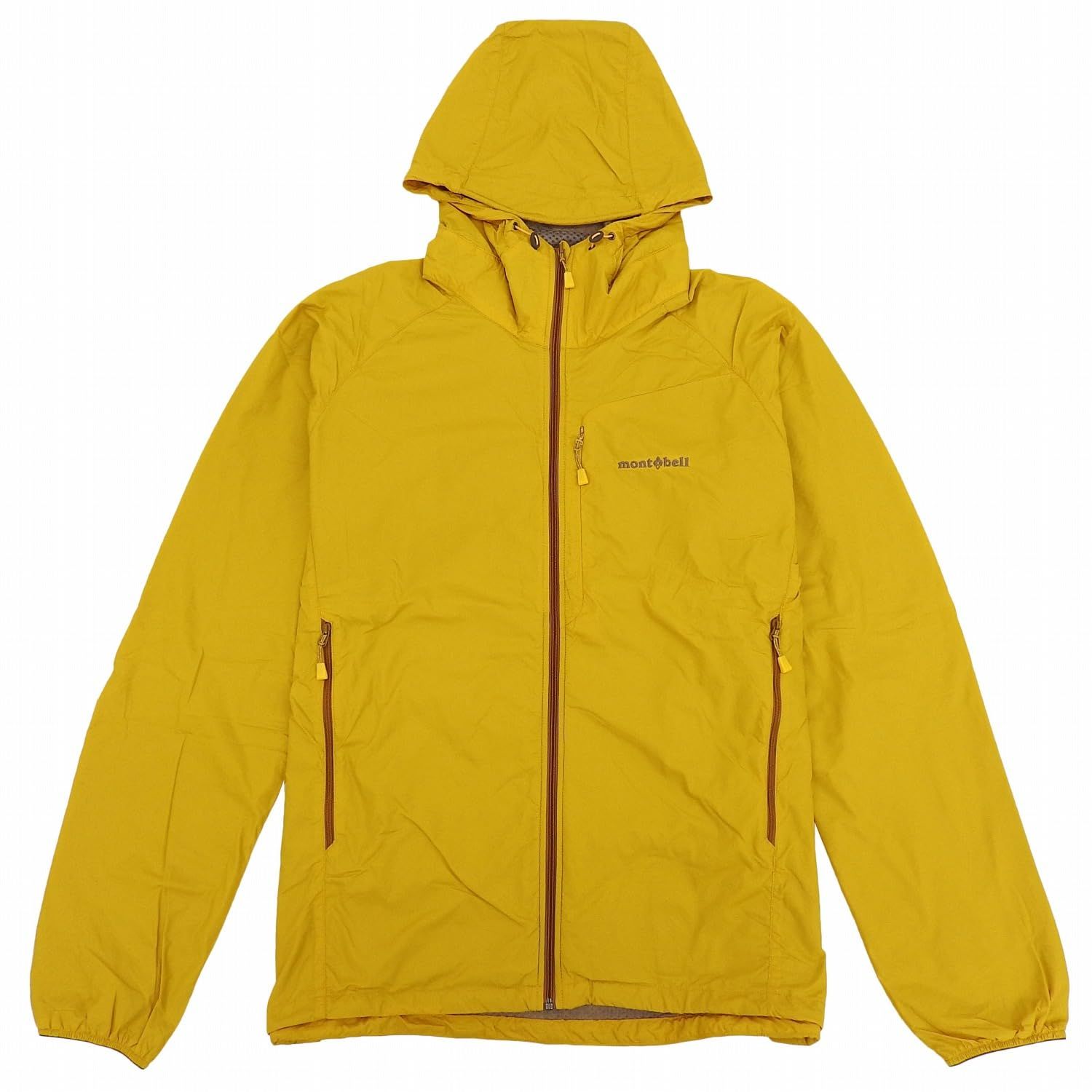 モンベル パーカー メンズ ウインドブレーカー アウター ライトシェルパーカ 1106645 イエロー YL XL