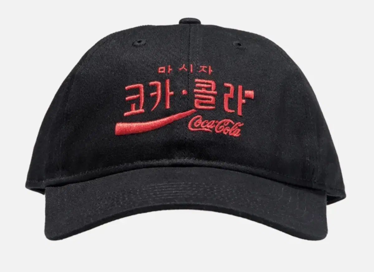 コカコーラ ベースボールキャップ コリア ブラック キャップ