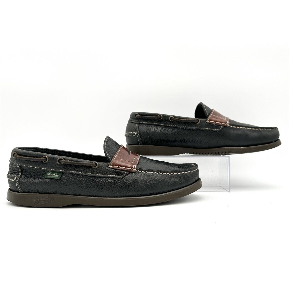 Paraboot CORSICA BEAMS別注 コインローファー 本革 ブラック 2095T 