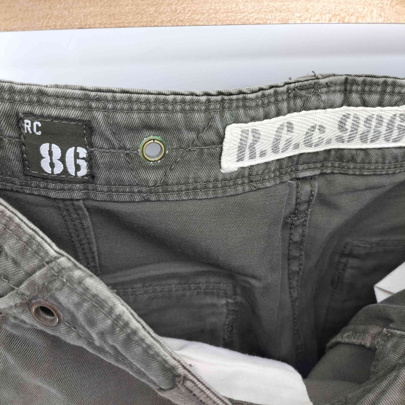 ユーズドフルギ USED古着 Y2K ギミック ジップフライ カーゴ パンツ