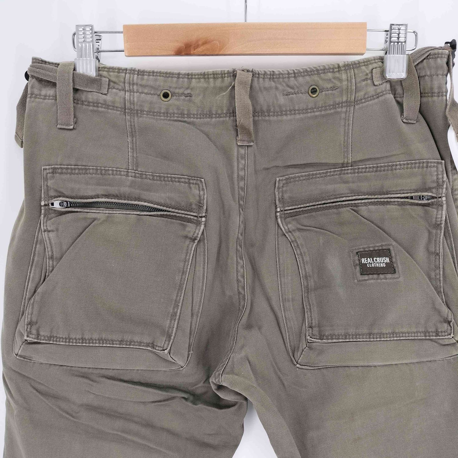 ユーズドフルギ USED古着 Y2K ギミック ジップフライ カーゴ パンツ