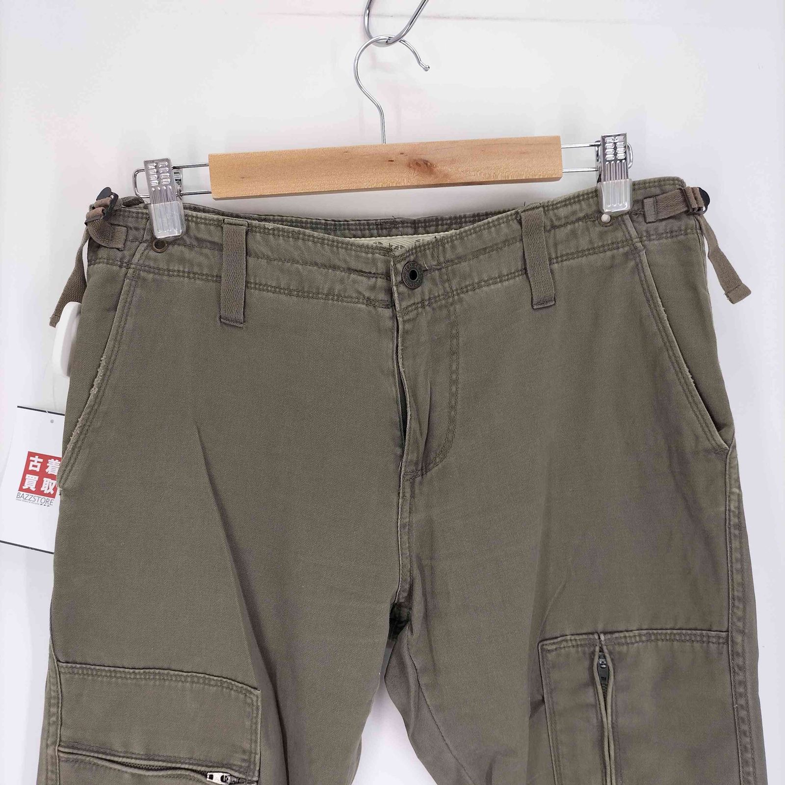 ユーズドフルギ USED古着 Y2K ギミック ジップフライ カーゴ パンツ