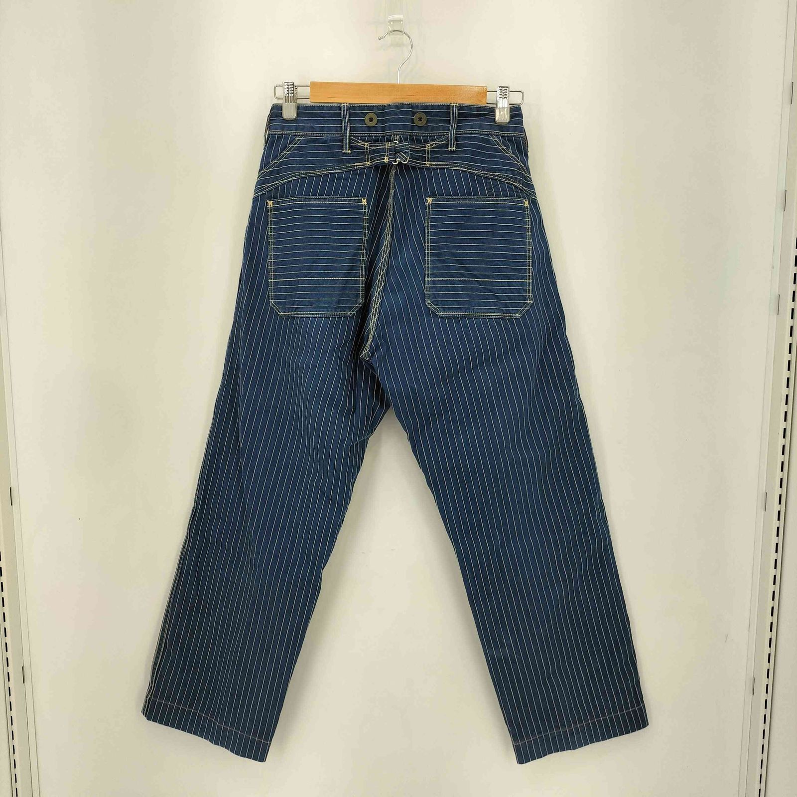 ショット Schott RANCHER ヒッコリーストライプ デニムパンツ レディース 28