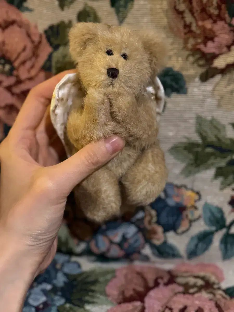 ボーイズベア ヴィンテージ 茶色 クマのぬいぐるみ 天使 ぬいぐるみ