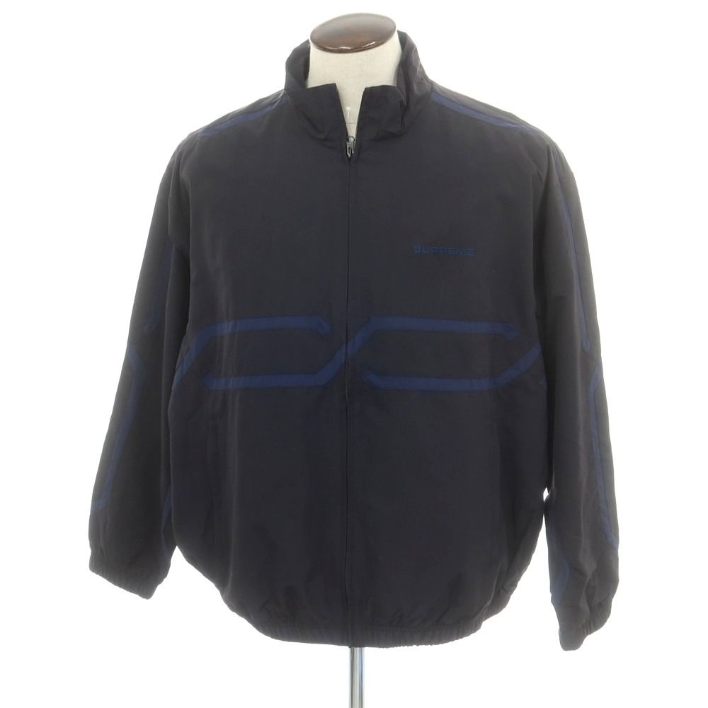 シュプリーム Supreme 2025年春夏 Inset Link Track Jacket シェルジャケット ブラック サイズL メンズ