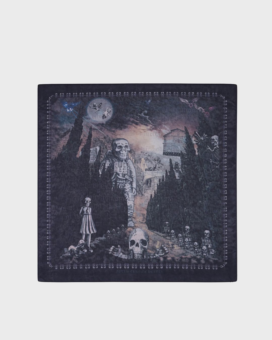 クロムハーツ 2010 ポティ サラディノ シルク スカーフ XL