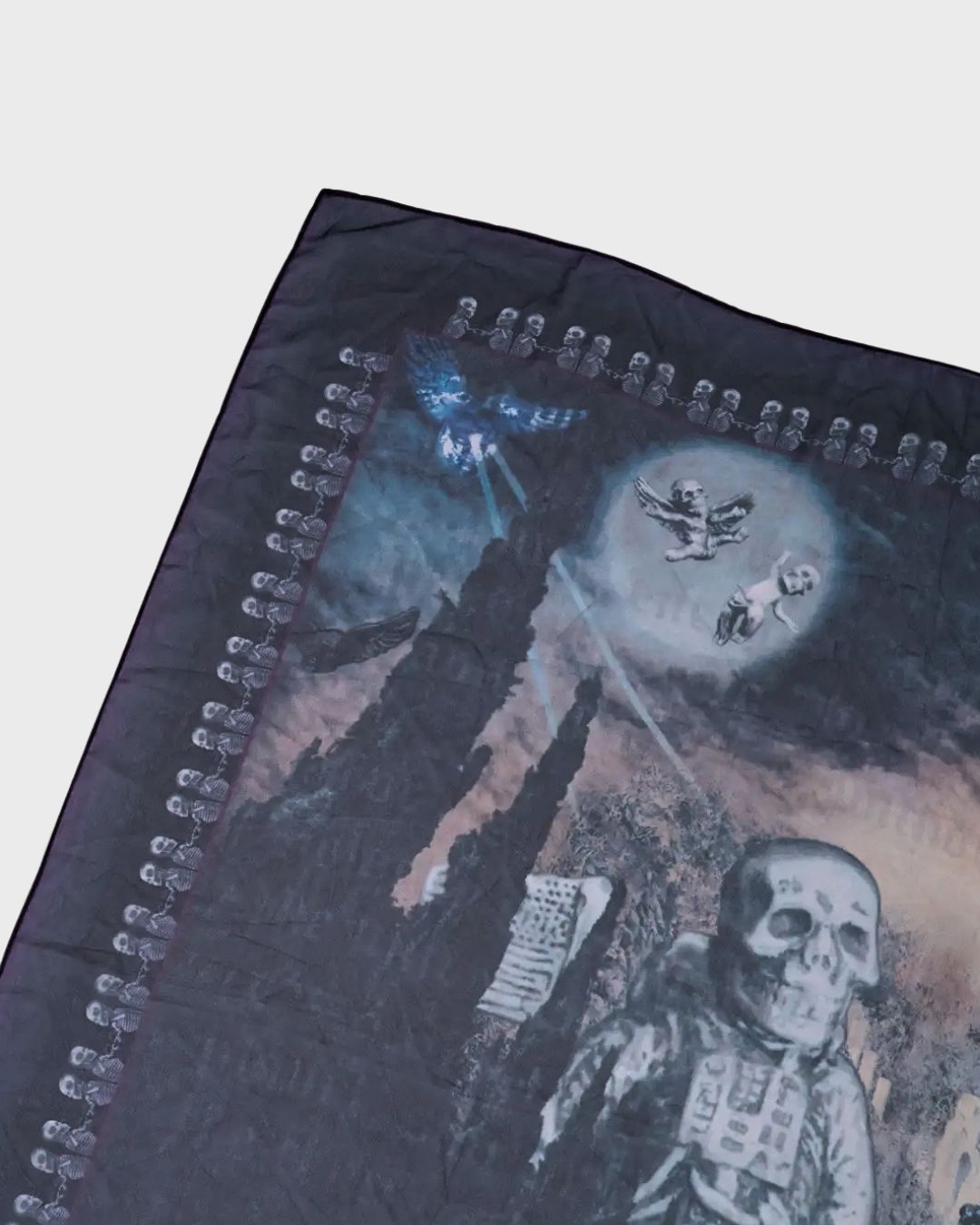 クロムハーツ 2010 ポティ サラディノ シルク スカーフ XL