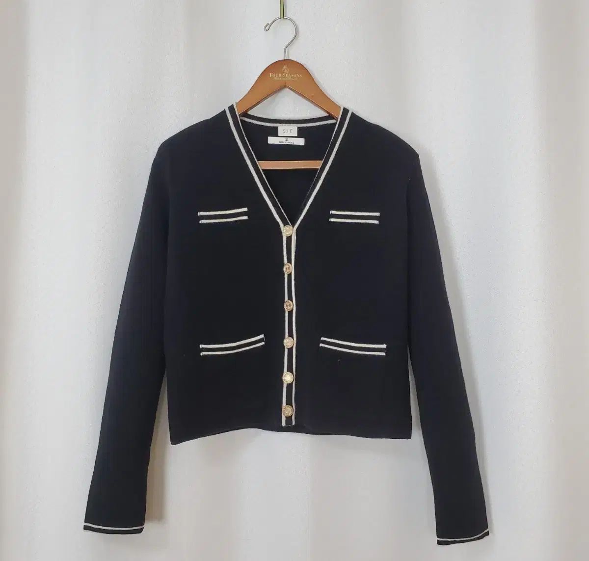 SIE シエ カシミアブレンド メリノウール ニットカーディガン free