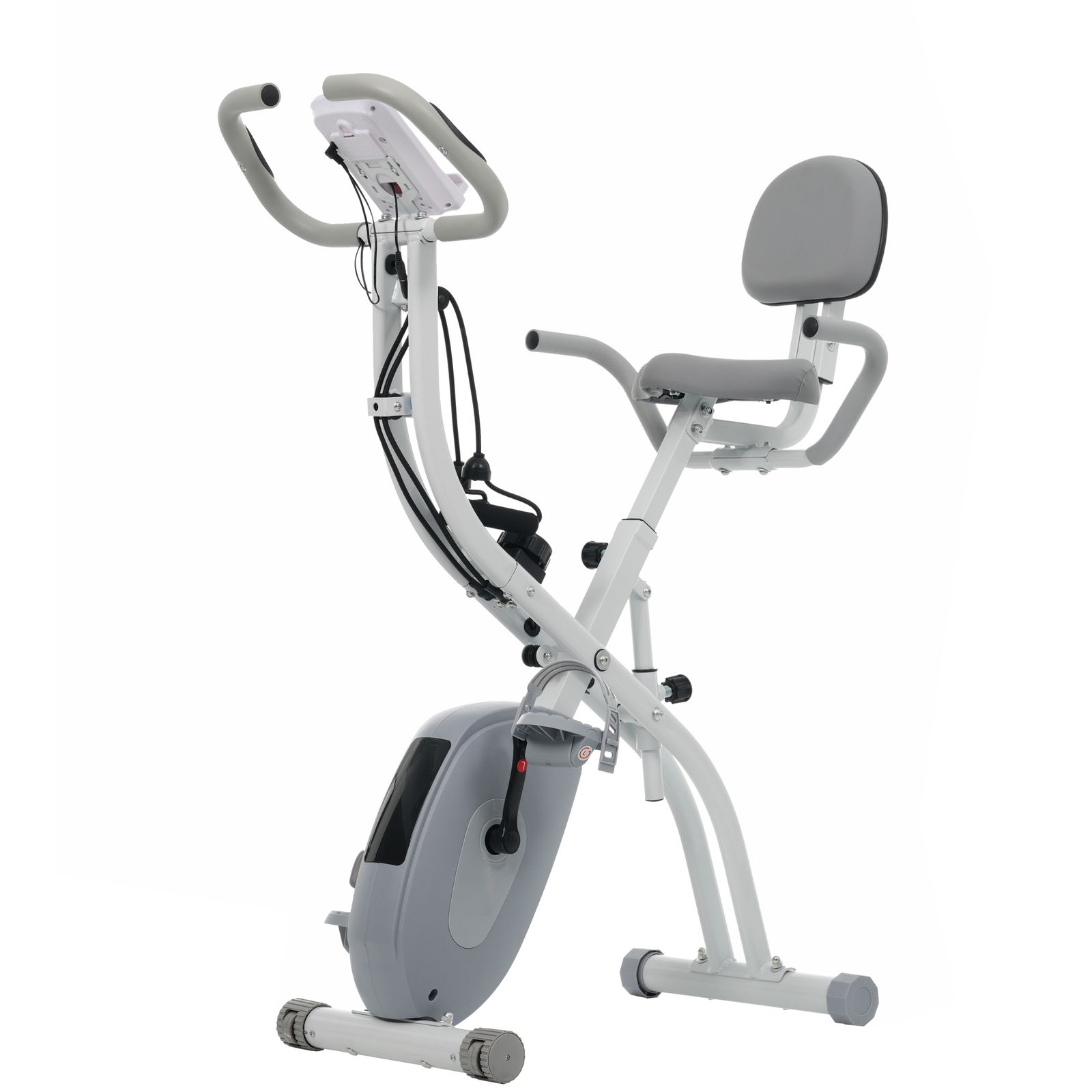 X バイク エクササイズバン ホワイト ライトグレー - メルカリ