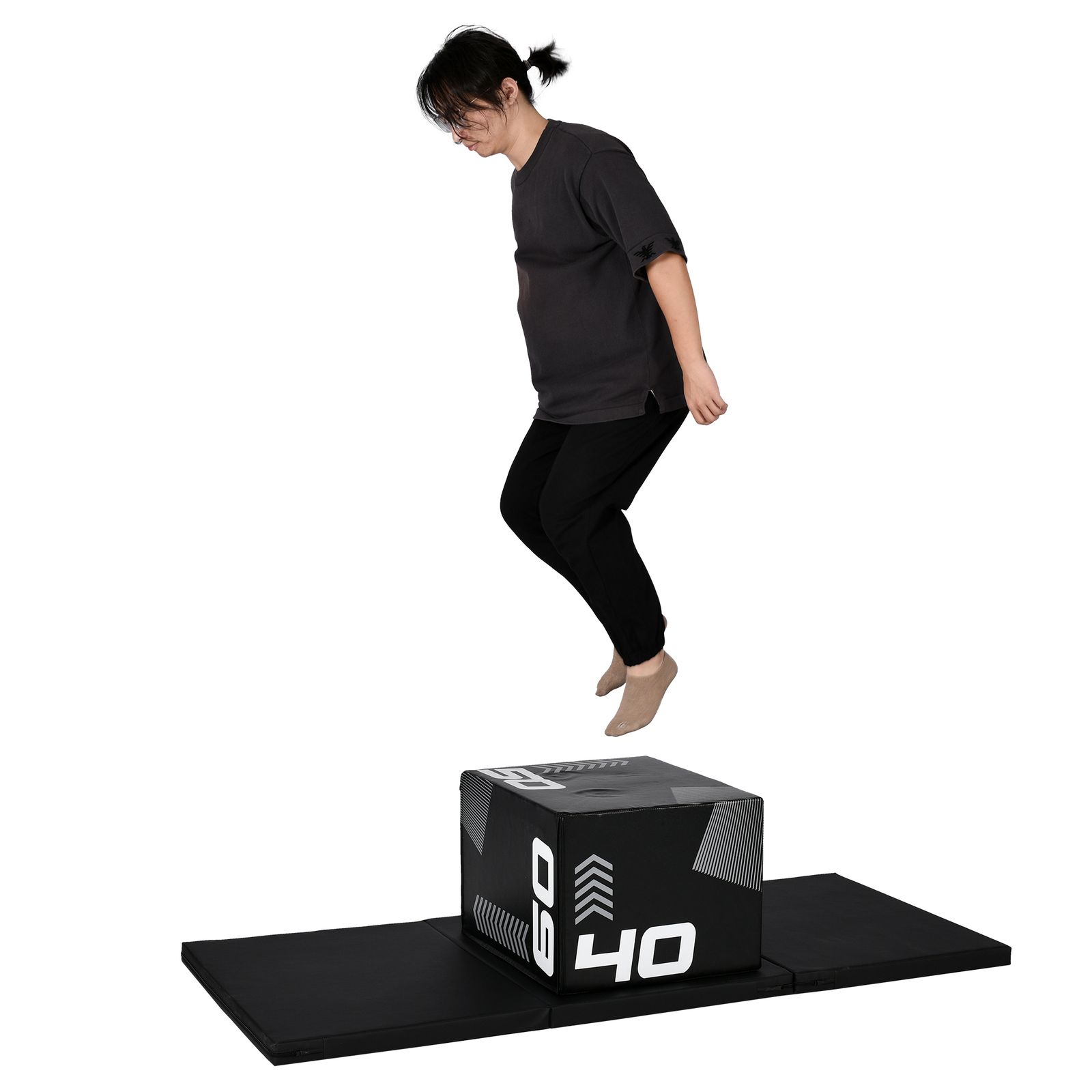 プライオボックス ソフト 40×50×60cm 昇降台 跳び箱 プライオ