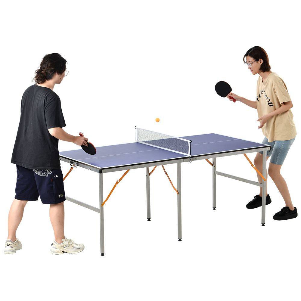 卓球台 折りたたみ ネット付 ラケット付 ピンポン球付 家庭用