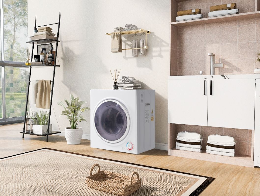 6kg衣類乾燥機 壁掛け しわ防止 湿気対策 梅雨対策 花粉対策 カビ対策