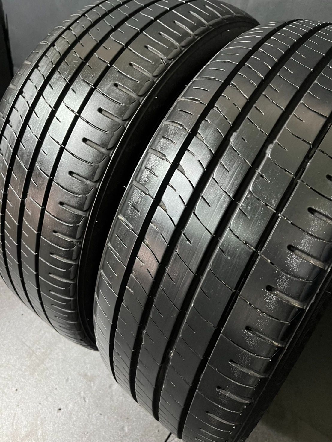  2025年製 約7 8～8 4分山 ダンロップ DUNLOP エナセーブ ENASAVE EC 204 215 45 R 17 2本 h_961 17インチ サマータイヤ ノーマルタイヤ