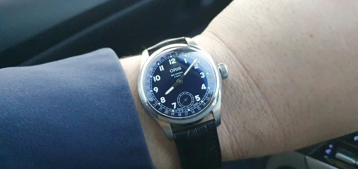 Oris BIG クラウン 5 days 38 mm