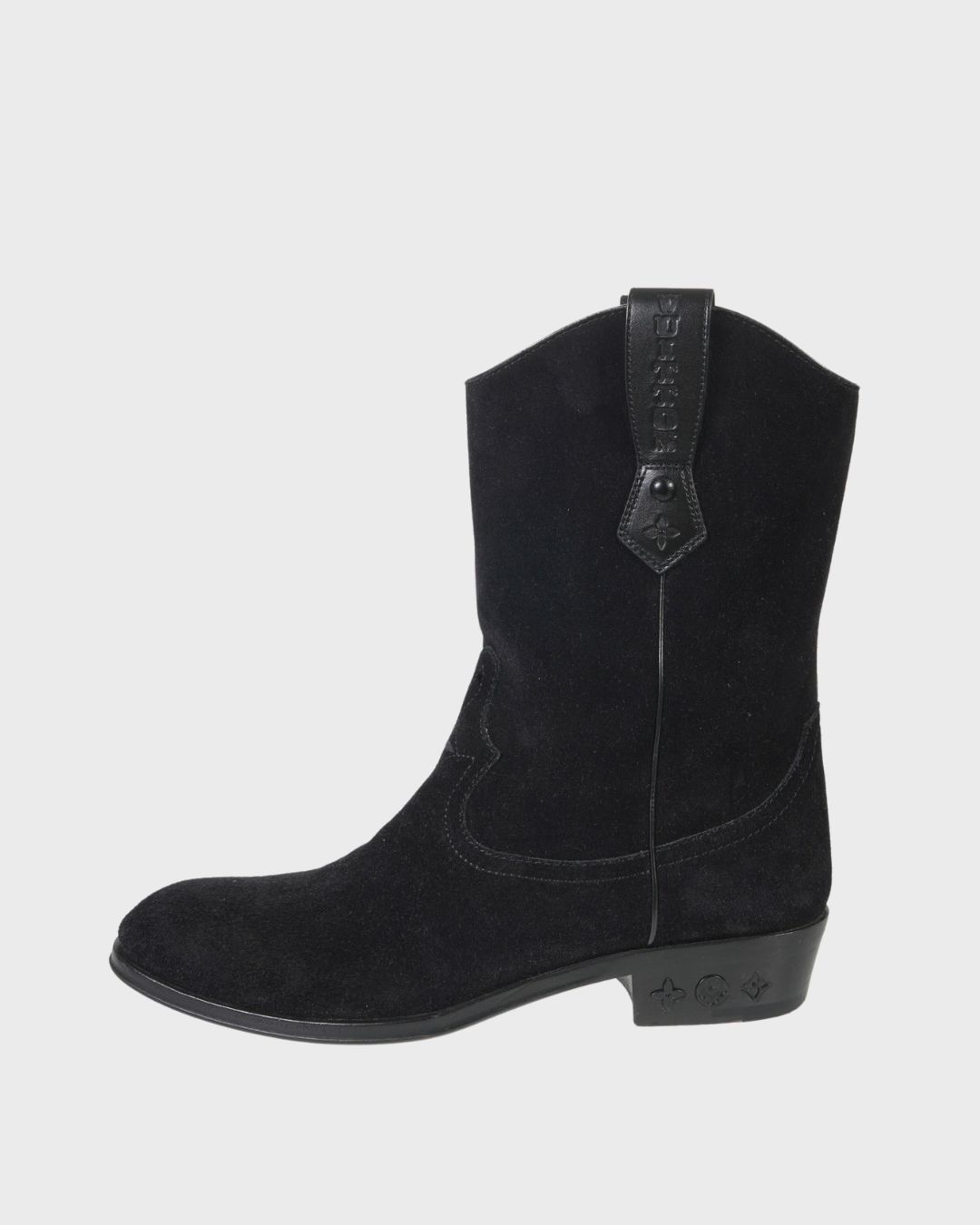 ルイヴィトン スウェード ウェスタン ライダーブーツ 8