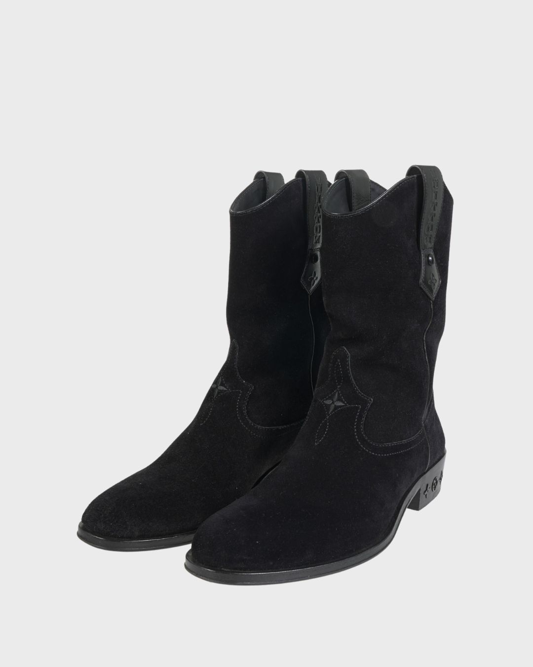 ルイヴィトン スウェード ウェスタン ライダーブーツ 8