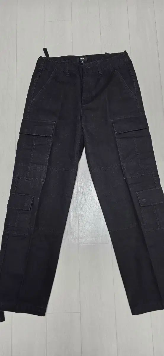 Stussy ステューシー ブラック カーゴ ズボン 28