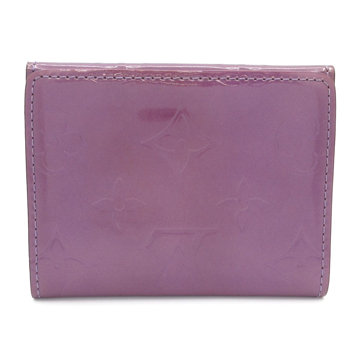 LOUIS VUITTON ルイヴィトン コインケース モノグラムヴェルニ ラドロー M 91091 パープル レザー