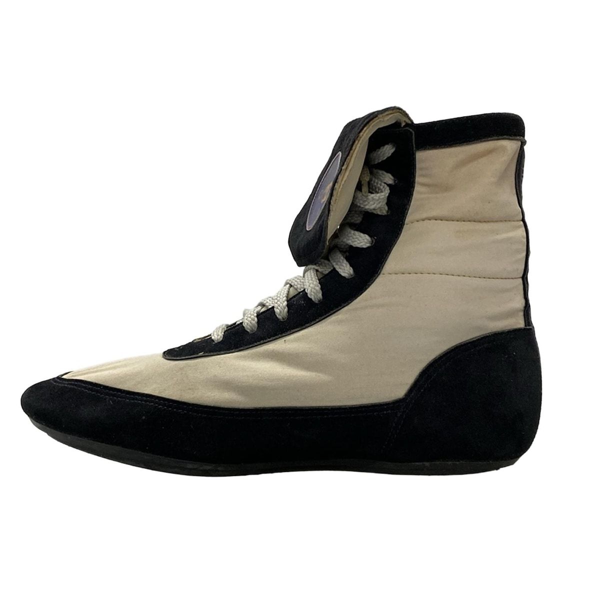 CHANEL ベージュ・黒 ミュール 35 CHANEL ベージュ・黒 ミュール 35 CHANEL Vintage 98P CC Logo Heels